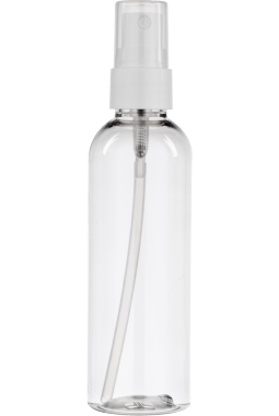 Flacon TALL BOSTON PET 100 ml avec pulvérisateur