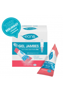 Gel jambes - Boîte de 6 berlingots - Jambes légères